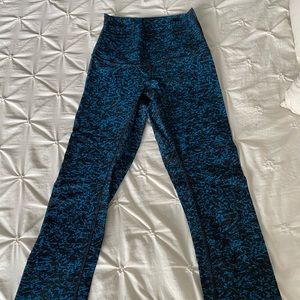 Lululemon wunder under crop high rise 21”